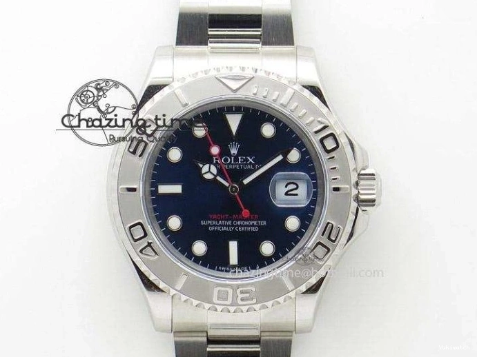 EWF 41mm Oyster Deep on Blue A3230 Perpetual Edition SS Best Dial Bracelet 124300 0226